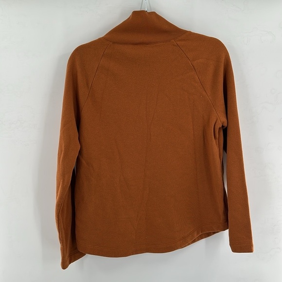 J. Crew Wide Button Collar Pullover‎ Sweatshirt XS - Picture 6 of 7